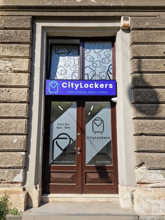 City Lockers citylockers Zagreb entrance close street view
